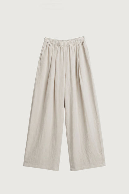 RELAXED WIDE LEG PULL-ON PANT