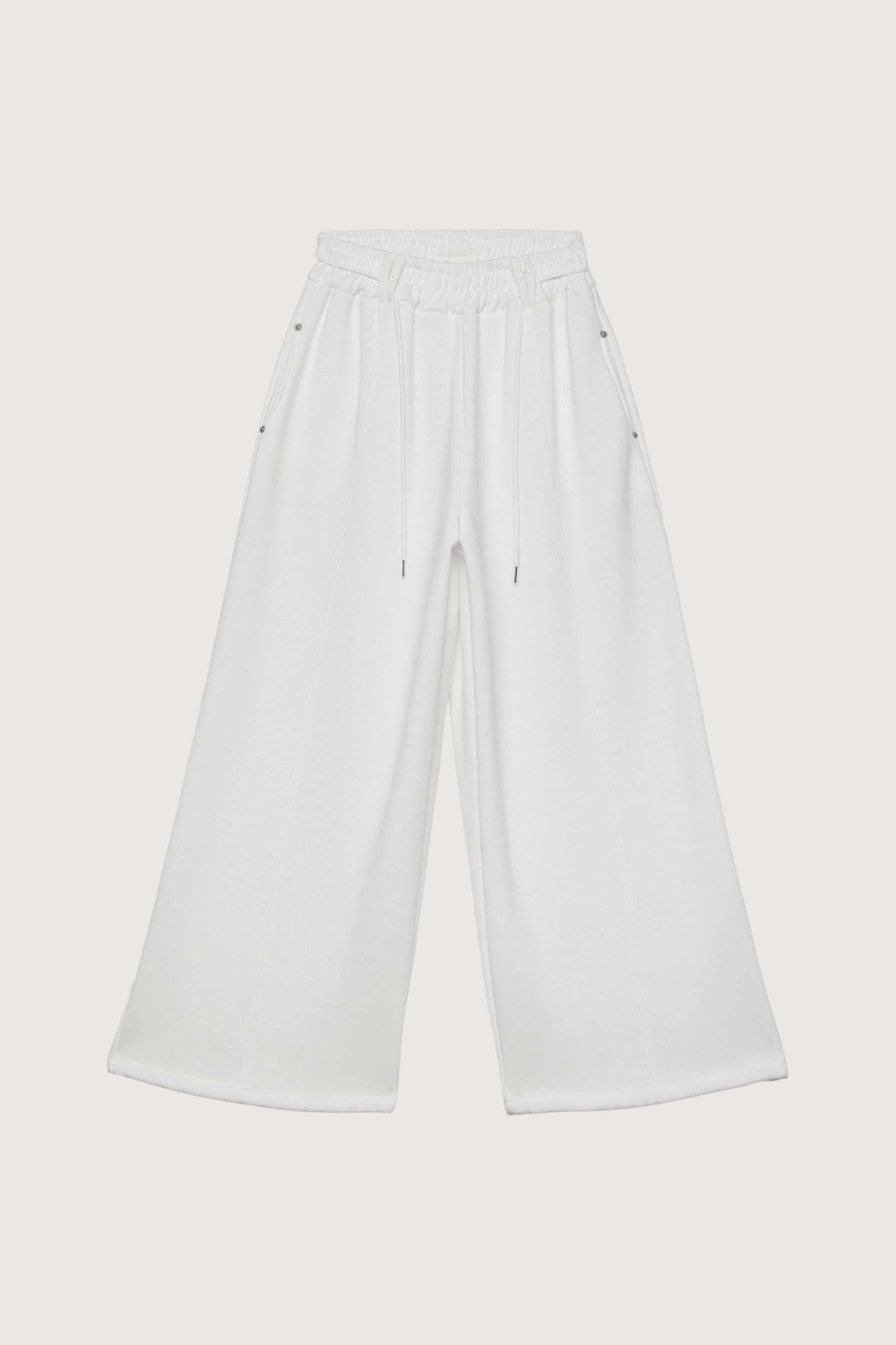 WIDE LEG SWEATPANT WITH DRAWSTRING