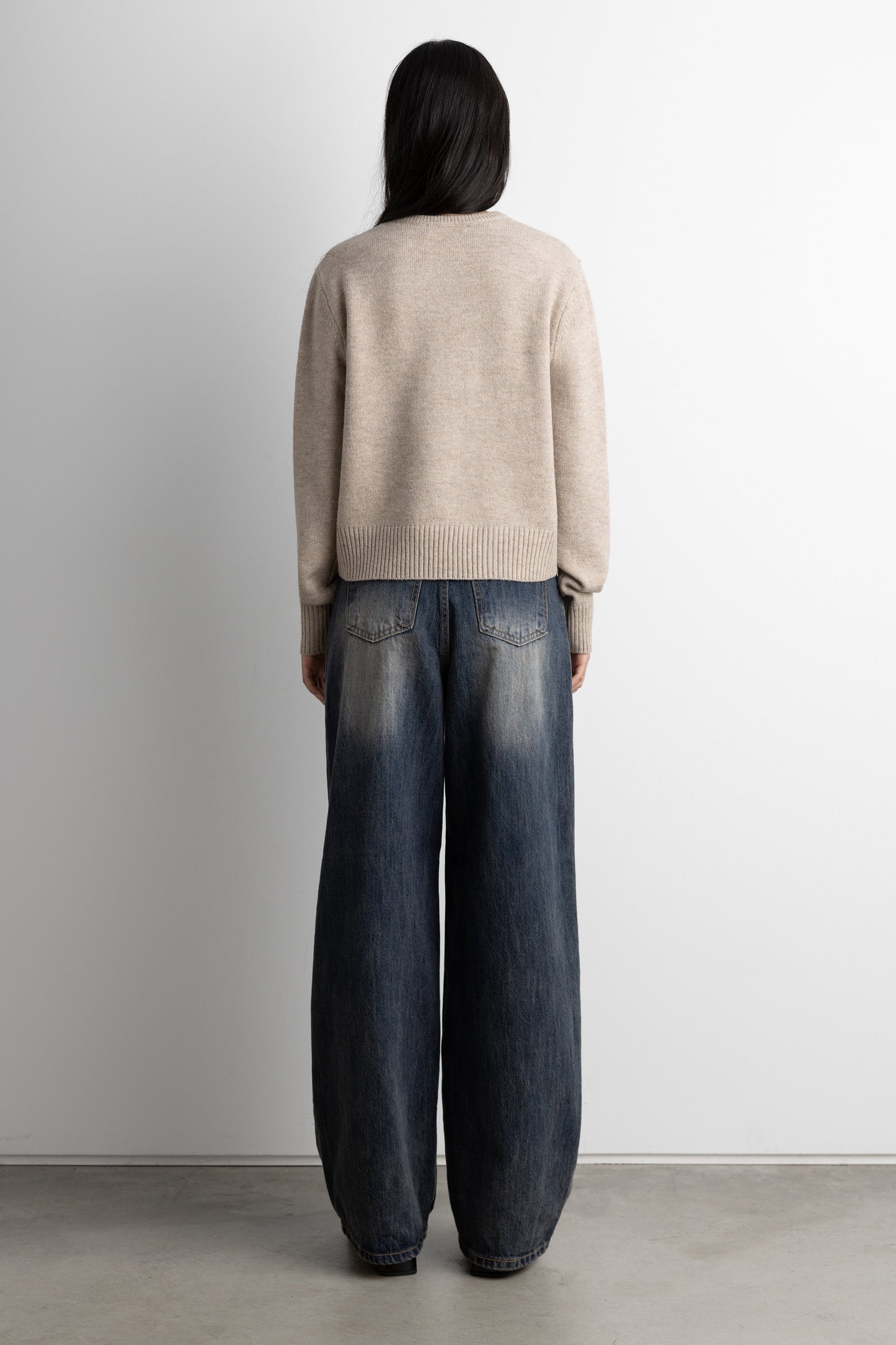 CHERRY INTARSIA SWEATER