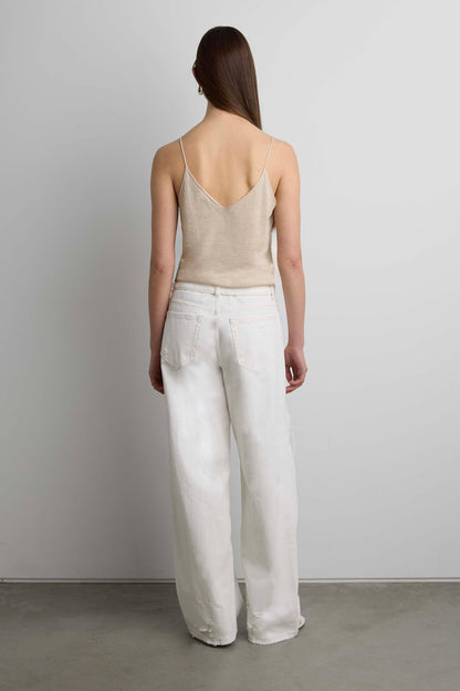 LINEN BLEND TANK TOP