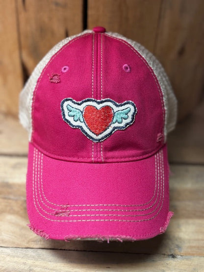 Angel Heart Trucker Hat
