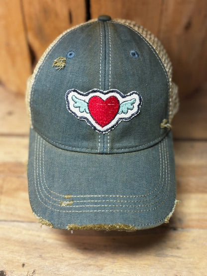 Angel Heart Trucker Hat