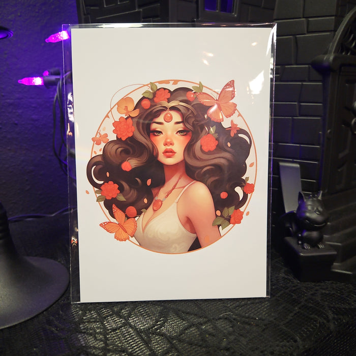 Aphrodite Art Nouveau 5x7 Print