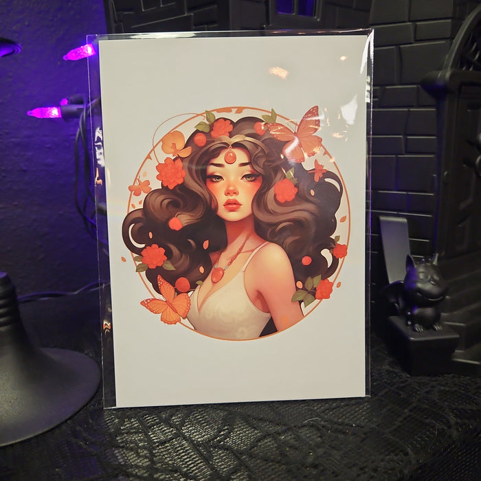 Aphrodite Art Nouveau 5x7 Print