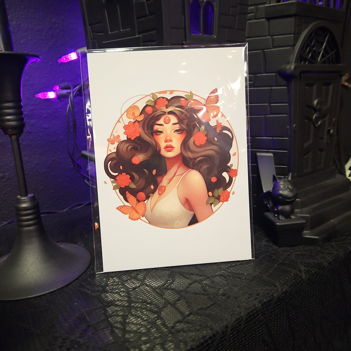 Aphrodite Art Nouveau 5x7 Print