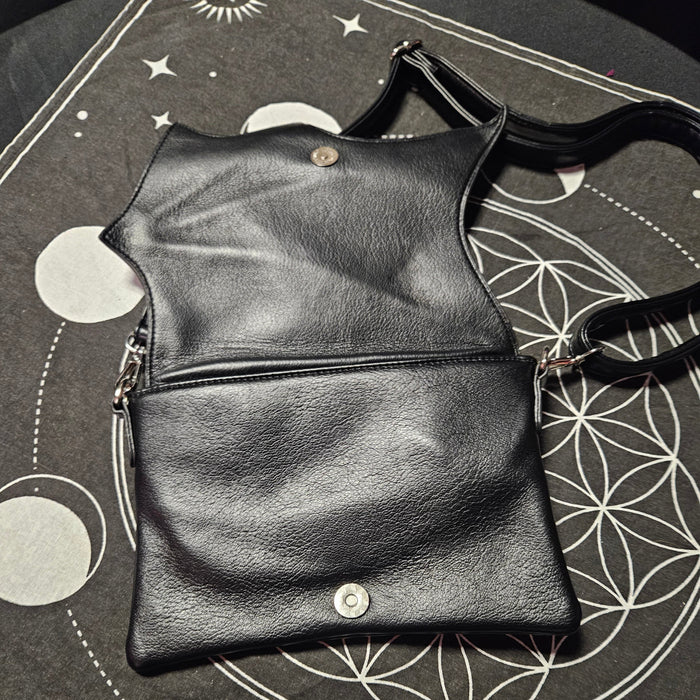Bat Wing Vegan Leather Purse