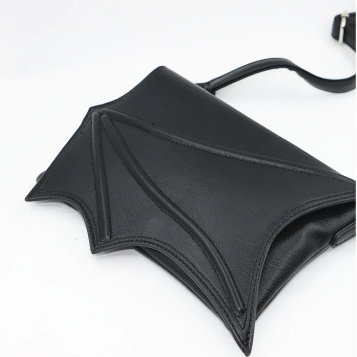 Bat Wing Vegan Leather Purse