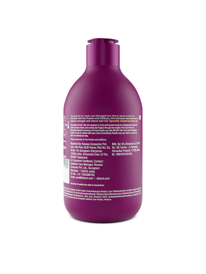 BBlunt Hairfall Control Pea Protein Shampoo 300ml + Conditioner 250g