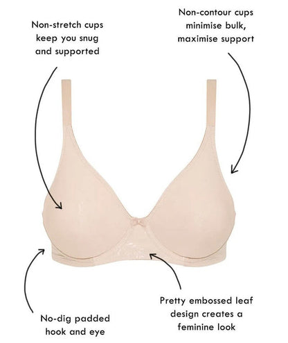 Berlei Sweater Girl Unlined Bra - White Bras