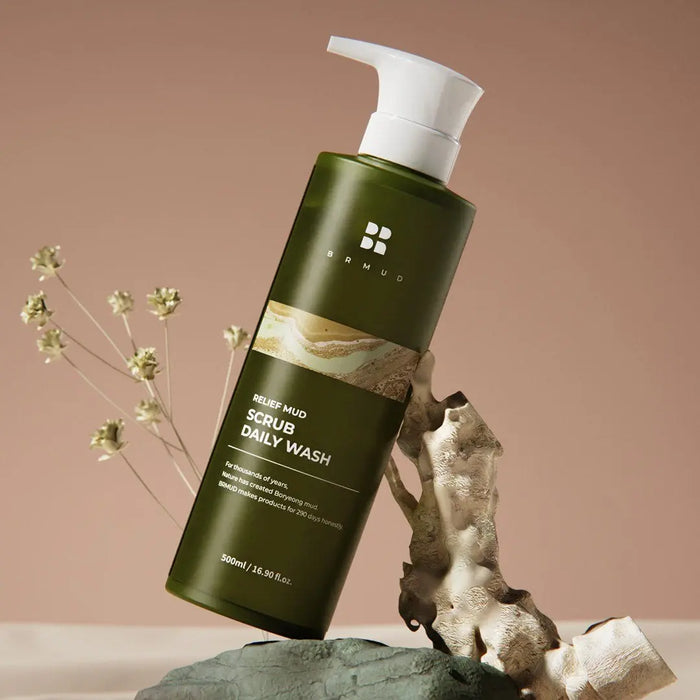 BRMUD Relief Mud Scrub Daily Body Wash BRMUD
