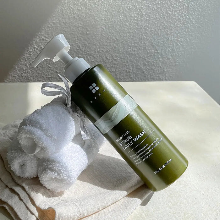 BRMUD Relief Mud Scrub Daily Body Wash BRMUD