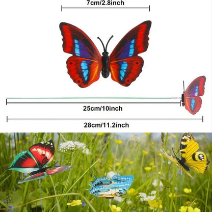 Butterfly Garden Stakes - Pack of 10 - Potpourri Gift Shop