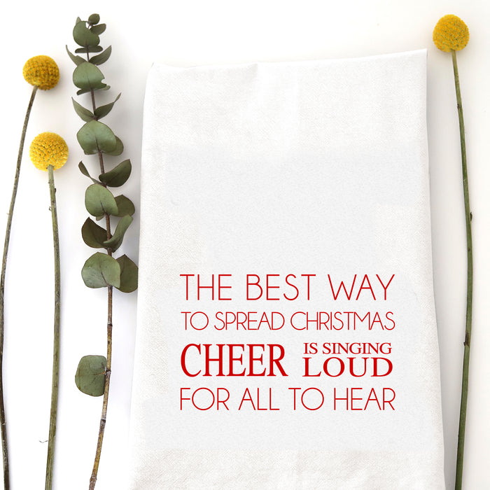 CHRISTMAS CHEER - TEA TOWEL