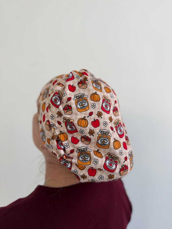CloudCaps Scrub Cap | Apple Jam & Pumpkin Butter