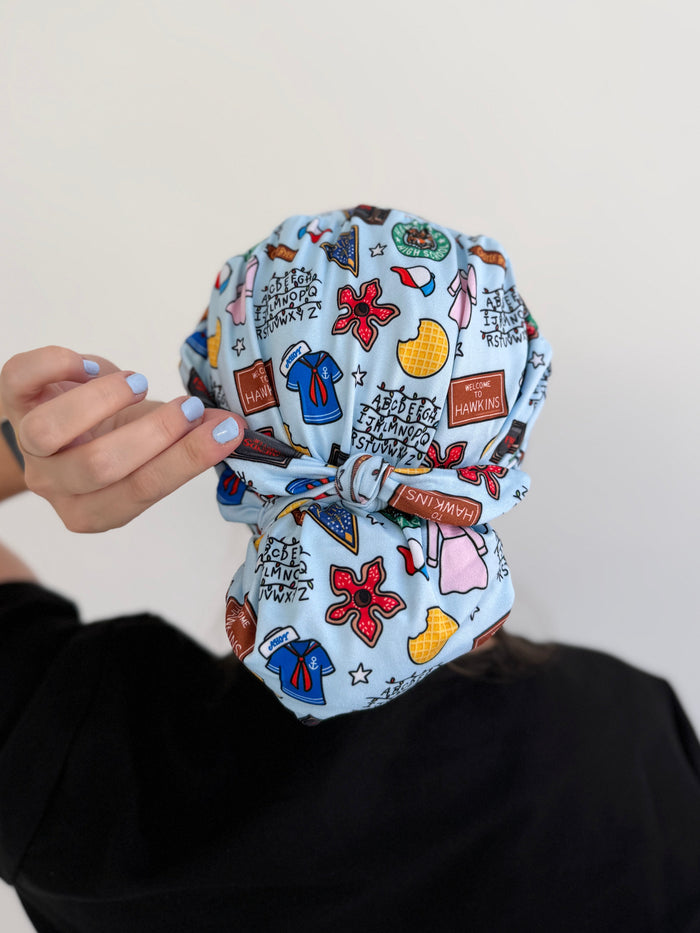 CloudCaps Scrub Cap | Stranger Things