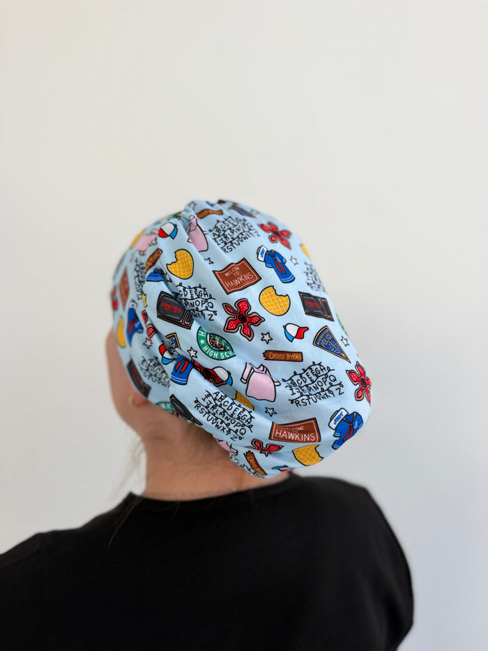 CloudCaps Scrub Cap | Stranger Things
