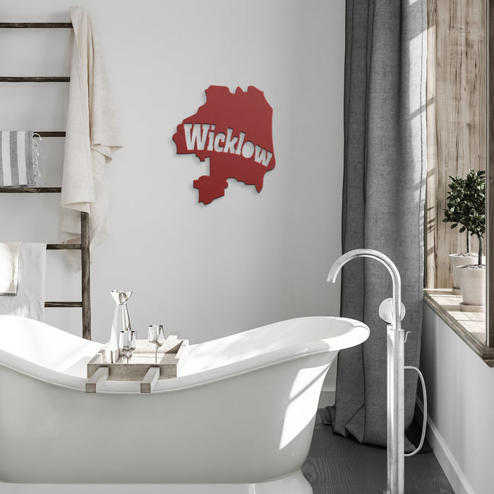 ☘️ County Wicklow Metal Wall Art ☘️