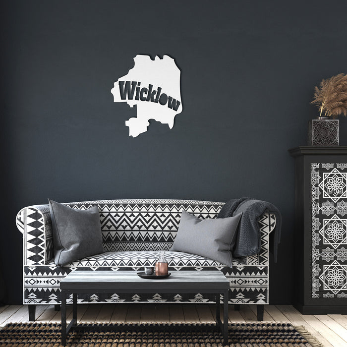 ☘️ County Wicklow Metal Wall Art ☘️