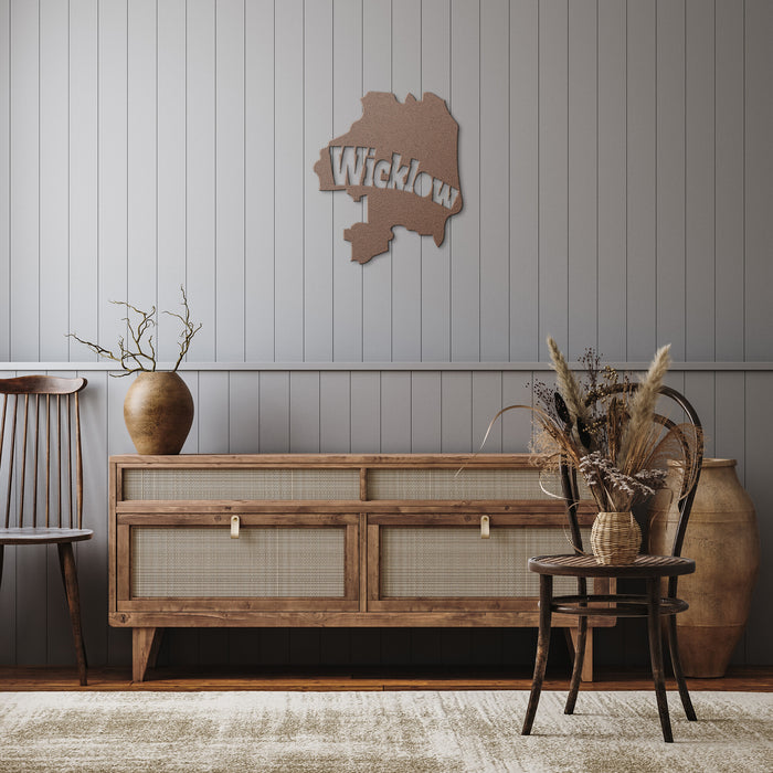 ☘️ County Wicklow Metal Wall Art ☘️