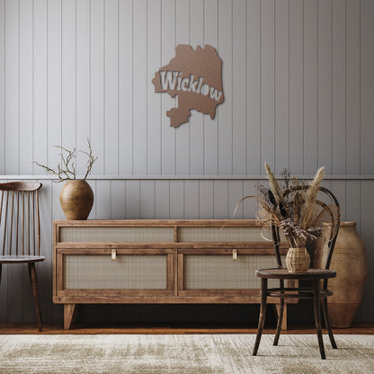 ☘️ County Wicklow Metal Wall Art ☘️