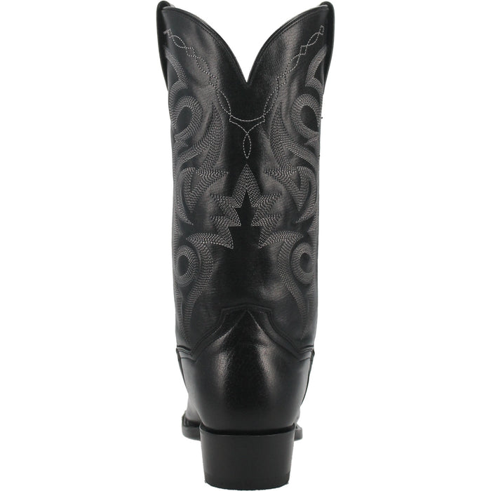 Dan Post Men' s Milwaukee Snip Toe Western Boot- Black
