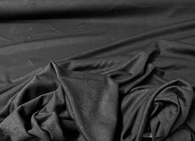 Double Knit Rayon-  Jet Black