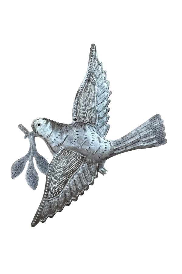 Dove of Peace Wall Art - Handmade in Haiti
