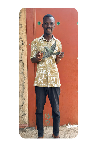 Dove of Peace Wall Art - Handmade in Haiti