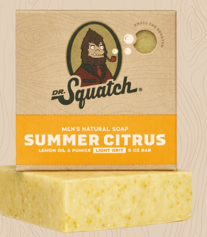 Dr. Squatch Summer Citrus Soap