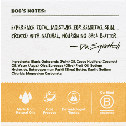 Dr. Squatch Total Moisture Shea Butter