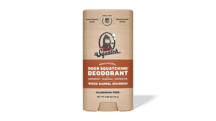 Dr. Squatch Wood Barrel Bourbon Deodorant