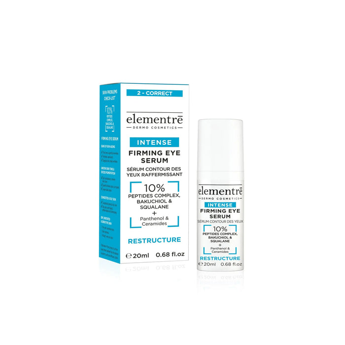 Elementre 10% Peptides, Bakuchiol & Squalane Firming Eye Serum elementre