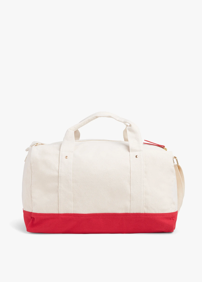 Favorite Daughter Canvas Duffle Bag - Red