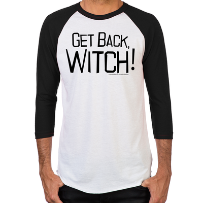Get Back Witch Men's Baseball T-Shirt