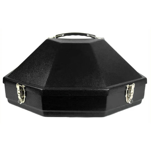Hard Plastic Black Hat Carrier with Flip Latch Closure