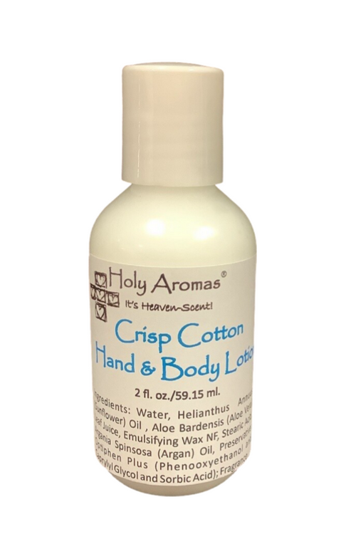 Heaven Scent Crisp Cotton Hand and Body Lotion