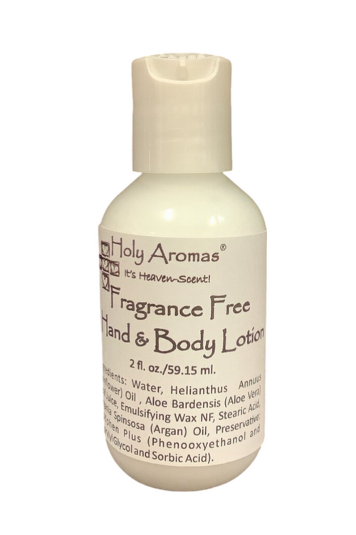Heaven Scent Fragrance Free Hand and Body Lotion