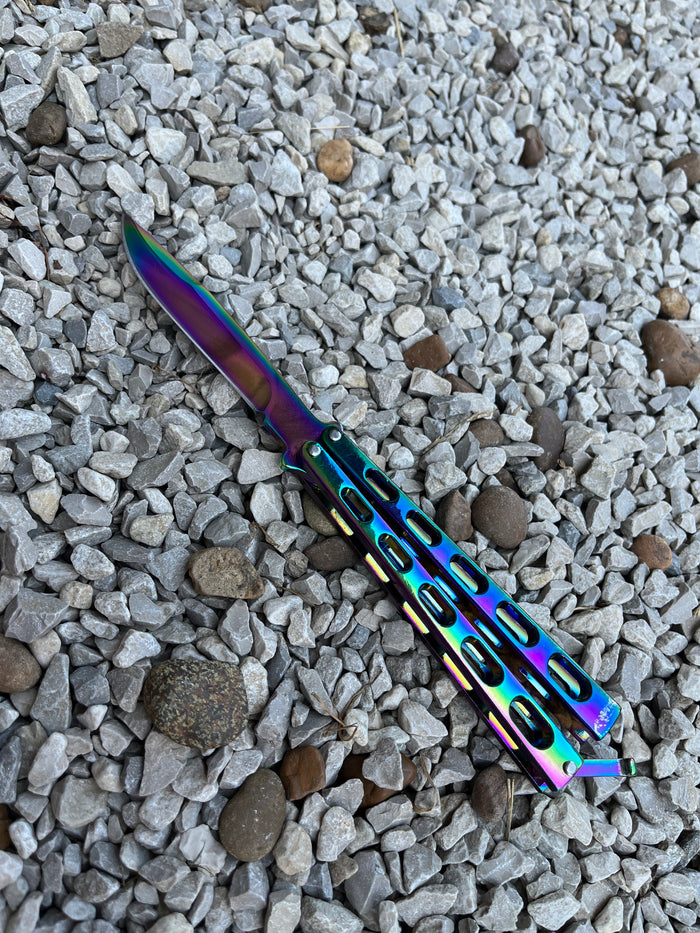 Balisong Butterfly Knife Available in 5 Colors - AnyTime Blades