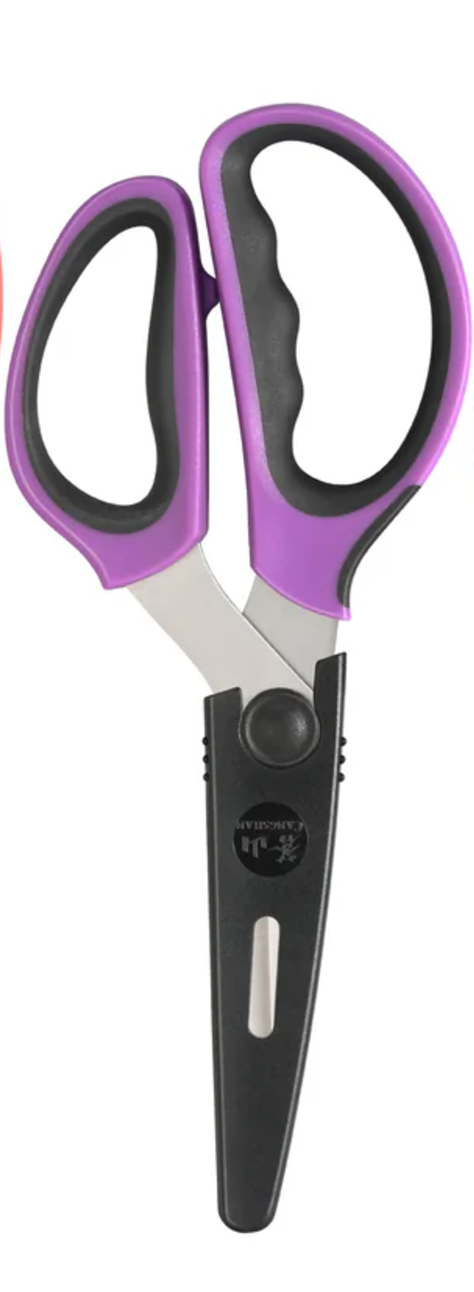 Purple 9" Offset Utility Shears