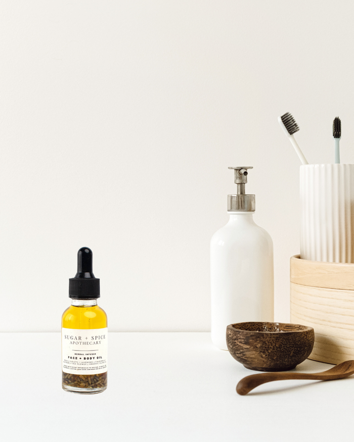 Herbal Infused Face + Body Oil