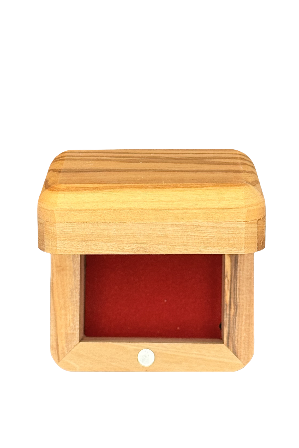 Holy Land Olive Wood Rosary Box