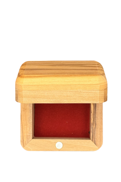 Holy Land Olive Wood Rosary Box