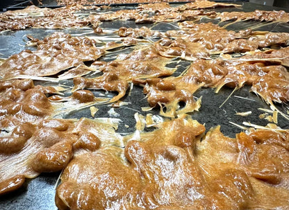 Homemade Copper Kettle Peanut Brittle, 1/2 pound