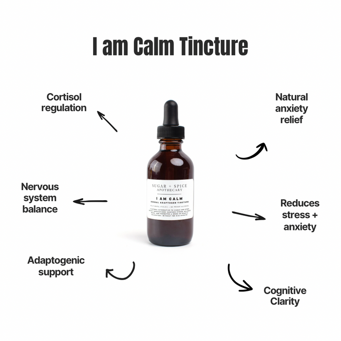 I am Calm Tincture — Natural Anxiety + Stress Reliever