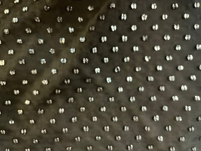 Embellished Chiffon - Black, Silver