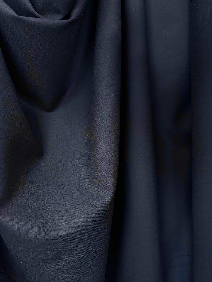 Stretch Tropical Wool Suiting - Navy