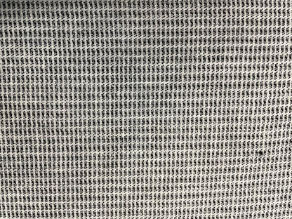 Geometric Textured Rayon - Black & White