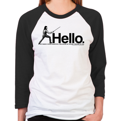 Inigo Montoya Unisex Baseball T-Shirt