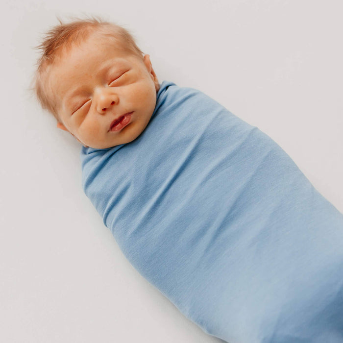 Knit Swaddle Blanket - Robin