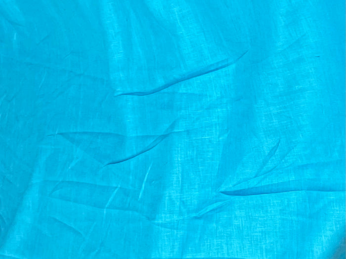 Linen - Turquoise Blue